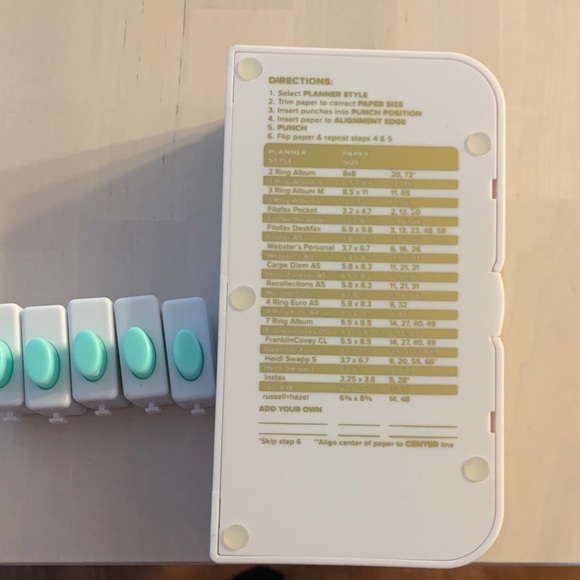 We R Memory Keepers Mint Home Design Stamp - Picture 4 of 5